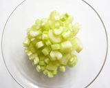 セロリの中華風ピリ辛炒め作り方1写真