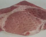 天ぷら粉で作るとんかつ。穴を開ける。作り方9写真