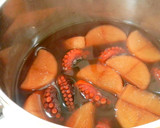 タコと大根の煮物。圧力鍋で簡単柔らか煮♪作り方8写真