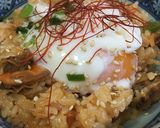 鍋キューブでねりごま帆立辛旨炊き込みご飯作り方4写真