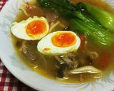 トマト入り塩ラーメン作り方8写真