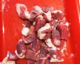 圧力鍋でビーフシチュー作り方1写真