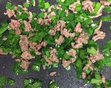 具沢山オムレツのひき肉ニラあんかけ作り方7写真