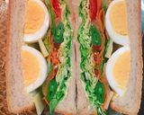✩⃛彩り鮮やかボリュームサンドウィッチ作り方7写真