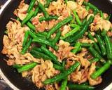 みんな喜ぶ！いんげんと豚肉炒め作り方4写真