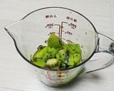 ひな祭り♪果物と牛乳の菱餅風寒天ゼリー作り方2写真