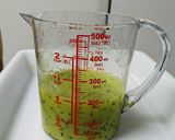 ひな祭り♪果物と牛乳の菱餅風寒天ゼリー作り方3写真
