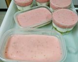 ひな祭り♪果物と牛乳の菱餅風寒天ゼリー作り方12写真