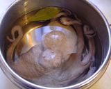 イタリアの定番、タコとポテトのサラダ作り方1写真
