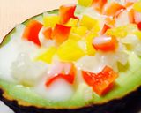 アボカドの前菜 温冷ハーフ&ハーフ作り方5写真