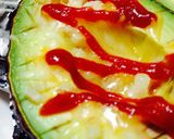 アボカドの前菜 温冷ハーフ&ハーフ作り方6写真