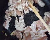 白菜とささ身の具だくさん豆乳スープ♪作り方3写真