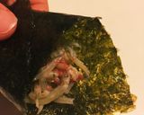 しらすのペペロンチーノ☆梅と海苔を添えて作り方5写真