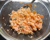 とろっとろチーズ豆腐☆鮭フレ豆乳スープ作り方4写真