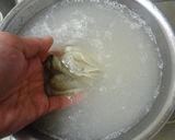 牡蠣の下ごしらえ作り方2写真