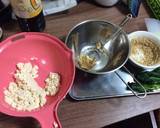 練り胡麻でほうれん草の白和え作り方15写真