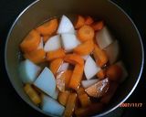 あったか♪鶏レバーと大根の煮込み作り方2写真