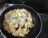 牡蠣豆腐のピラフ風作り方4写真