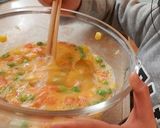 冷凍食品で簡単★チャーハンオムレツ作り方2写真