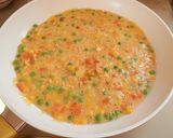 冷凍食品で簡単★チャーハンオムレツ作り方3写真