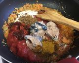 絶品！さば缶のトマトドライカレー作り方3写真