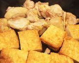 鶏肉と厚揚げを煮たやつ♡作り方2写真