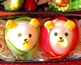 2月28日　 ゆで卵でひな祭り弁当作り方2写真