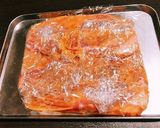 豚肉の味噌漬け大葉チーズ焼き作り方2写真
