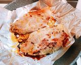 豚肉の味噌漬け大葉チーズ焼き作り方3写真
