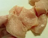 鶏むね肉のチーズはさみ焼き♡作り方2写真
