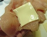 鶏むね肉のチーズはさみ焼き♡作り方3写真