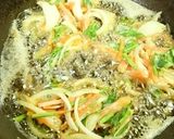 ほうれん草のかき揚げ♪作り方3写真