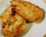 糖質オフで簡単！揚げないサラダチキンカツ作り方3写真