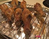 皮パリパリチキン作り方3写真