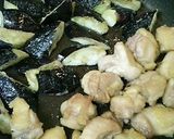 なすと鶏もも肉で酸っぱ煮♪作り方2写真