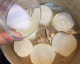 精進料理 大根とろとろ煮&大根の皮酢の物作り方5写真