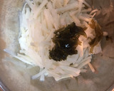 精進料理 大根とろとろ煮&大根の皮酢の物作り方8写真