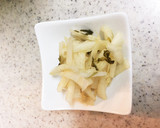 精進料理 大根とろとろ煮&大根の皮酢の物作り方9写真