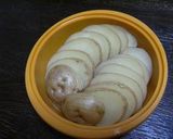 じゃがいもとタラコのパン粉焼き♪作り方1写真
