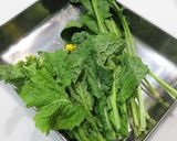 菜の花の白和え作り方1写真