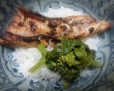ぶりと菜の花のどんぶり　梅しそ風味　作り方12写真