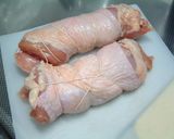 鶏もも肉の縛り煮作り方1写真