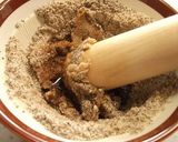人参のえごま味噌和え作り方5写真