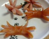 飾り切りウインナーを簡単に開かせる作り方6写真