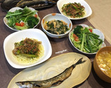 油揚げとしらすとわかめのごま油炒め作り方4写真