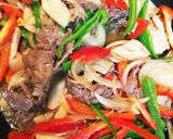 ちょっぴり甘辛ピーマン牛肉炒め(^_^)作り方2写真