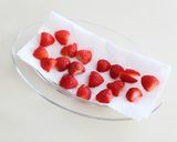 ひな祭りにも＾＾苺のシフォンロールケーキ作り方21写真