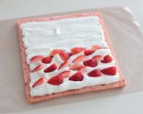 ひな祭りにも＾＾苺のシフォンロールケーキ作り方26写真