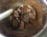 ドライフルーツナッツ入りチョコ☆ハート型作り方2写真