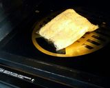 キノコのガーリックバターかた焼きそば作り方1写真